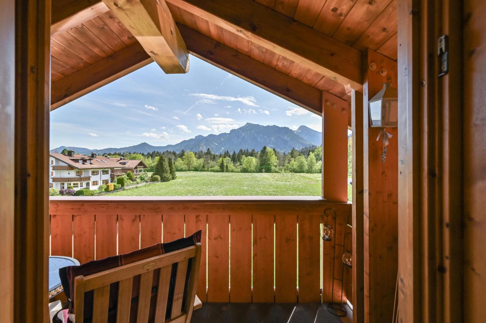 Chalet Im Haus Schlossblick Fussen Luaran gambar